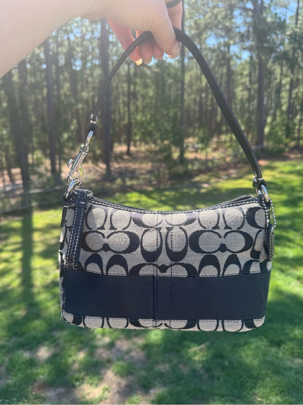 Coach Small Signature Shoulder Bag